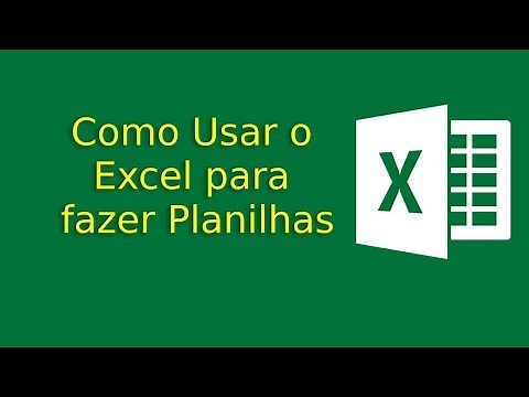 Como usar o Excel para fazer planilhas