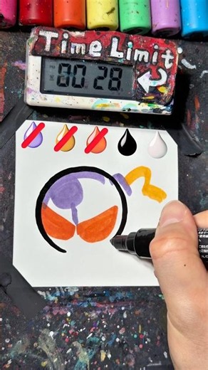 Drawing Whitty in 40Sec(FNF)