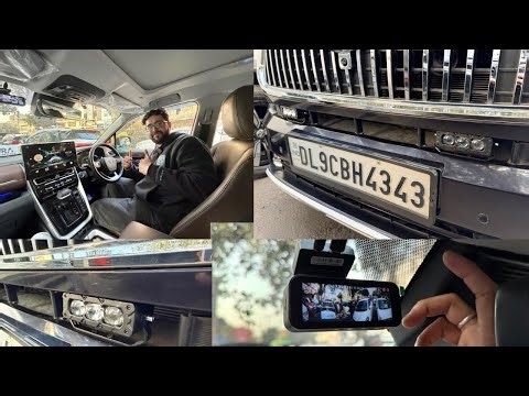 Toyota Innova Hycross Got Lighting Setup Upgrade | 12.95 Inches Stereo | Dashcam | Hypersonic