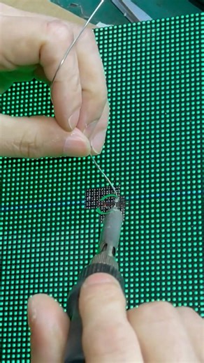 How to Fix the LED Video Wall Dead Pixels Fix! #leddisplay #ledpanelrepair #ledscreen #shorts
