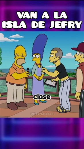 LOS SIMPSONS VAN A LA ISLA DE JEFRY 🏝️