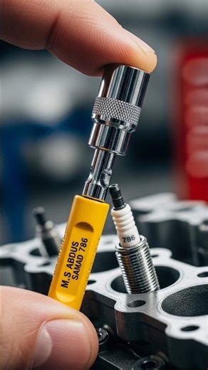 Mini Spark Plug Installer 🔩 | Precision Engine Tool #SparkPlugTool #EngineRepair #AutoMaintenance