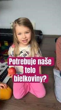 Keď deti vedia o jedle viac ako väčšina dospelých.