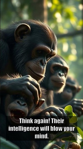 🤯 Chimpanzee Intelligence: Smarter Than You Think! 🐒