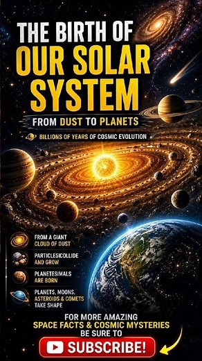 How the Sun Was Born: The Incredible Story of Our Solar System's Creation 🚀☀️