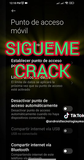 Comparte Internet desde tu Celular como Módem