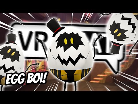 EVERYONE TRIES TO EAT THE EGG BOI'S IN VRCHAT! | Funny VRChat Moments (ft‪@ZeCyberChimp‬)