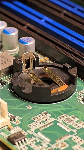 Replacing CMOS Battery BR2032 on a Motherboard 🔋🛠️