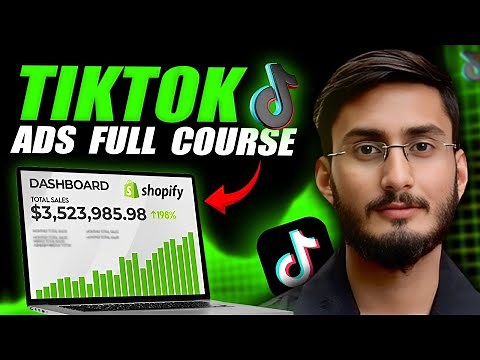 TikTok Ads Full Course 2025 (FREE) 🔥 | Tiktok Ads Mastery Complete Course (Beginners To Advance)