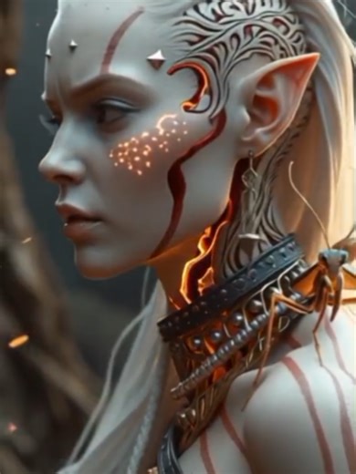 Photari Tribe The insect paused. She turned. Something was wrong. Skin… yes. Then the angle shifted. Too precise. Too perfect. Not biology. Structure. The tribe was never fully alive. Part organism. Part design. And something inside… is listening. Day 9/14 #AetherTribes #AIcreatures #alientribes #HiddenStructure #SignalDetected