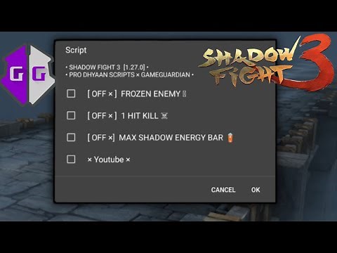 Shadow fight 3 game guardian script 1.27.0
