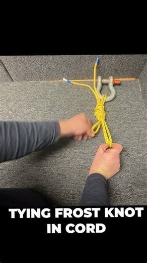 Tying Rescue Frost Knot