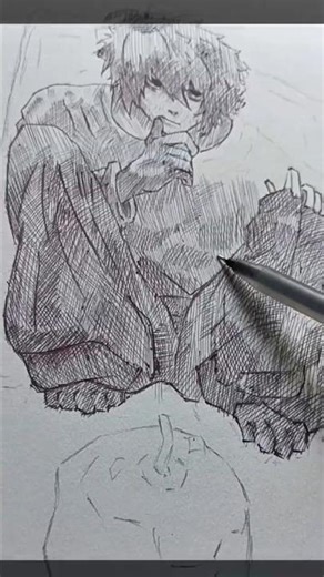 Drawing L took me how long? #deathnote #anime #drawing