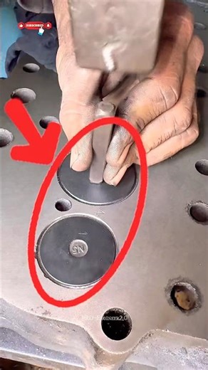 Incredible Process Head Valve number Patch #satisfying #valve #shorts #mechanic