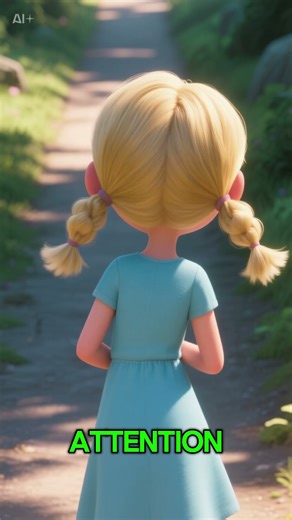 A girl encounters a crying squirrel