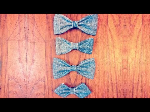DIY: Denim Bowtie