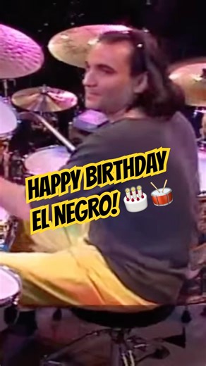 HORACIO EL NEGRO! 🎂 Il re dell’indipendenza 🥁 #drums #batterista #drummer #drumming #latinmusic