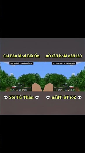 Khi Tôi Chơi Bản Mod Sói Tử Thần Miễn Phí Trong Minecraft