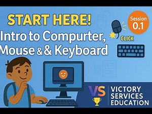 Session 0.1: Introduction to Computers, Mouse, and Keyboard | ICT for Primary Learners