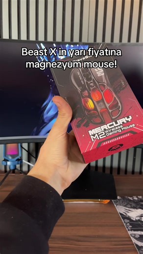 Bana göre 3.500 liraya alınabilecek en iyi mouselardan biri #gravastar #gravastarm2 #setup #keşfet #logitech