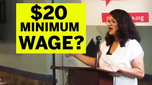 681K views · 5.6K reactions | Now she wants a $20 minimum wage? | American Voices | Facebook