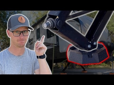 RV SnapJack Installation & Review for Scissor Jack Stabilizers (RV SnapPads for Travel Trailers)