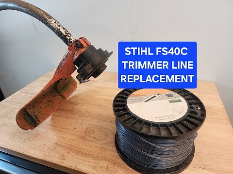 How to Replace Trimmer Line on Stihl FS40C