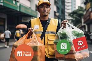 Konsumen Habiskan Rp 212 Triliun untuk Beli Makanan dan Minuman via Aplikasi - E-commerce Katadata.co.id