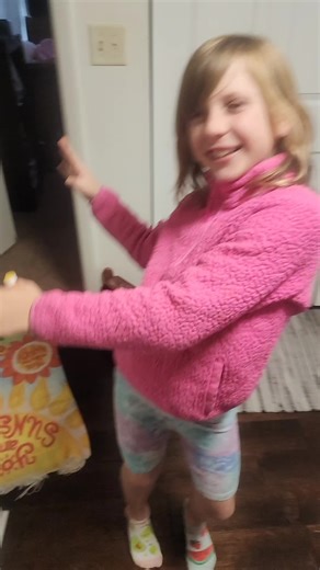 She said she's Hawaiian dancing