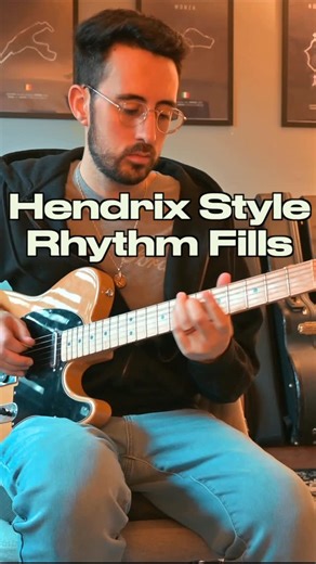 Chris Amodeo | Guitar Lessons • Music Theory • Songwriting | on Instagram: "You NEED This I IV V Fill Pattern | Rhythm Guitar Lesson Full lesson in over on YouTube and it’s really worth a watch! Tabs are up on Patreon for paid members so check that out right now and get 25% off #guitarlessons #guitarchords #guitarpractice"