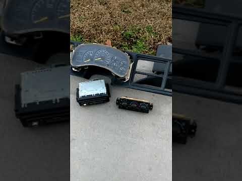 1999 GMC Sierra heater core replacement