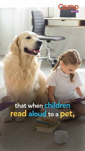 We’ve discovered something that makes learning to read paws-itively awesome! Research indicates that reading to pets helps children boost their reading skills dramatically. Reading to a pet can help a child build reading confidence in a non-judgemental environment, help increase their fluency and help them enjoy reading as an experience. So the next time your child wants to head on Reading Adventures with Oliver and Nebula, have a pet (or pets) join in on the fun! #osmo #learningwell | Osmo