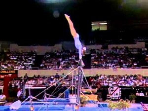 Shannon Miller - Uneven Bars - 1993 Hilton Gymnastics Challenge