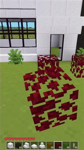 Easy Modern House Building Tutorial Shorts 1 #shorts #shortvideo #minecraft #minecraftshorts