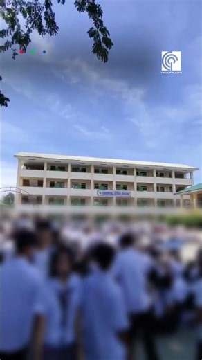 Ilang estudyante hinimatay sa gitna ng lindol sa Romblon | via Dexter Agpoon, BMPM Intern