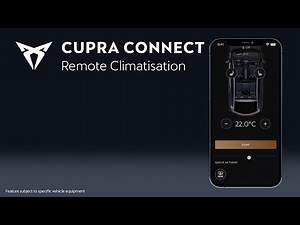 CUPRA CONNECT | How to use Remote Climatisation