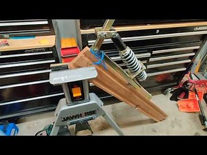 2022-02-13 - using the highlifter spring compressor to install atv shock springs