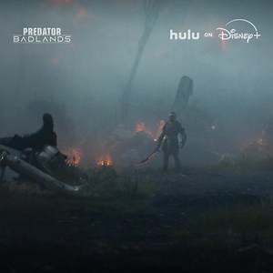 Welcome to the most dangerous planet in the universe. Predator: Badlands streams on Hulu and with Hulu on Disney February 12. | Hulu