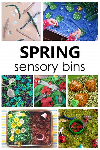 18 Spring Sensory Bins for Preschool - Fantastic Fun & Learning