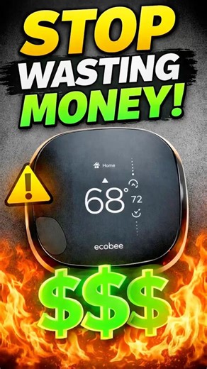 🔥 STOP Wasting Money! The BEST Ecobee Thermostat Settings to Save $$$ #viral #shots #viralvideo