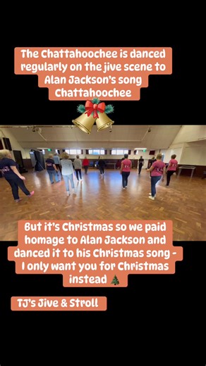Another song swap today - both by Alan Jackson 😊 #jive #jiveswing #50s #40s #stroll #strolling #linedance #danceislife #dancingisgoodforyou #tjs #tjsjive #tjsstrollpatrol #newyearnewhobby #exercise #exerciseisgoodforyou #getmoving #funtimes #socialdancing #jivedancing #dancelive #dancingisfun #vintagemusic #1950s #1940s #linedancelife #learntodance #learntojive #danceclass #alanjackson #chattahoochee #ionlywantyouforchristmas | TJ's JIVE UK