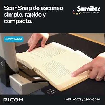Escaner Fujitsu ScanSnap SV600
