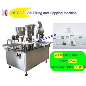 [Hot Item] Full Automatic Tracking Liquid Filling Production Line with Capping Sealing Vial Filling and Capping Machine