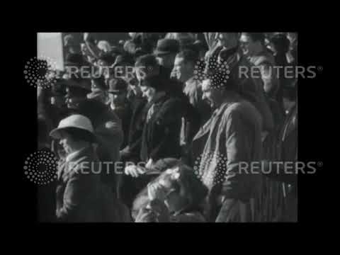 1937 Durham Light Infantry leaves for Shanghai