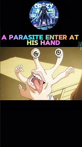 Why a parasite enter sinichi's hand |#parasite #shorts #fyp