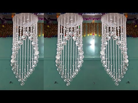 Beaded Jhumar | How to Make Crystal Jhumar at Home | Wall Hanging-Jhumar Design | Arts and Crafts