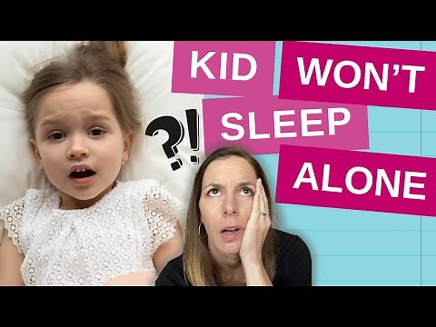 Is Your Child Afraid to Sleep Alone? Here's What You Can Do!