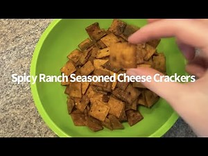Spicy Ranch Seasoned Cheese Crackers