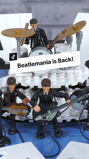 Relive one of the most iconic performances of The Beatles with this MEGA set! #sponsored #toys #toy #toytok #toysoftiktok #mega #megabrands #megabloks #mattel #thebeatles #beatles #beatlestok