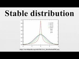 Stable distribution